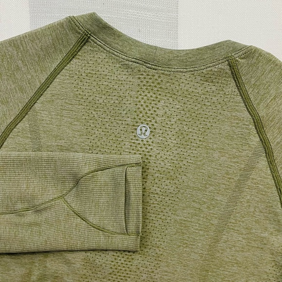 NWT Lululemon Swiftly Long Sleeve 2.0 Rosemary Green Fern - Picture 3 of 5
